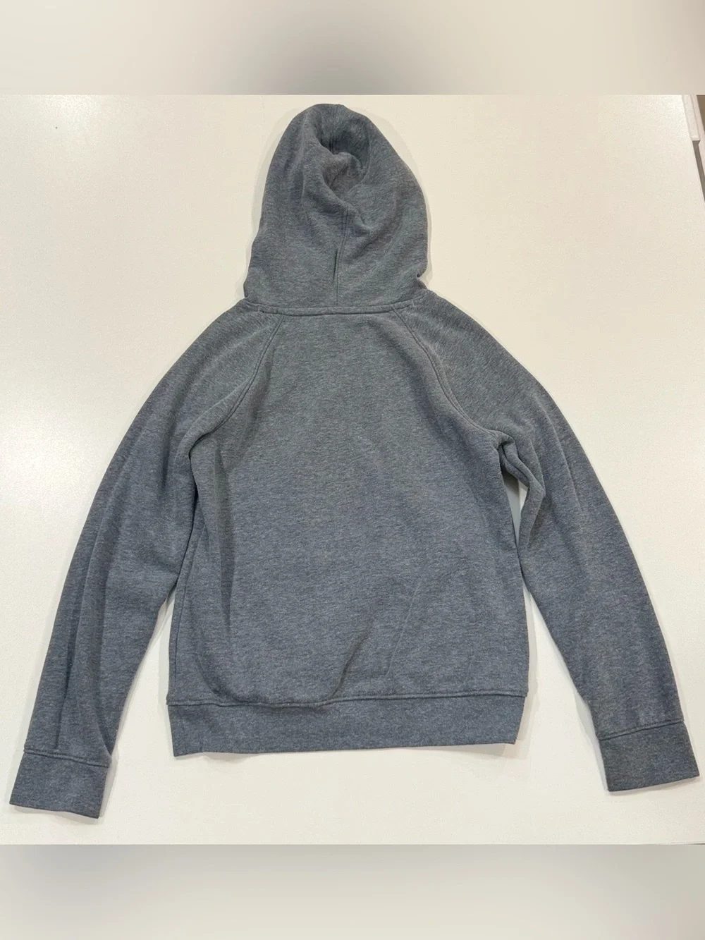 Under Armour Boys ColdGear Gray Fleece Pullover Hoodie